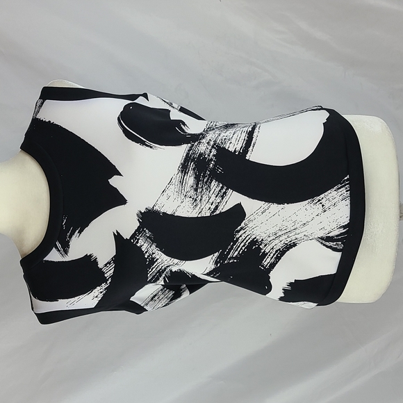 Worthington Abstract Print Blouse - Picture 1 of 11